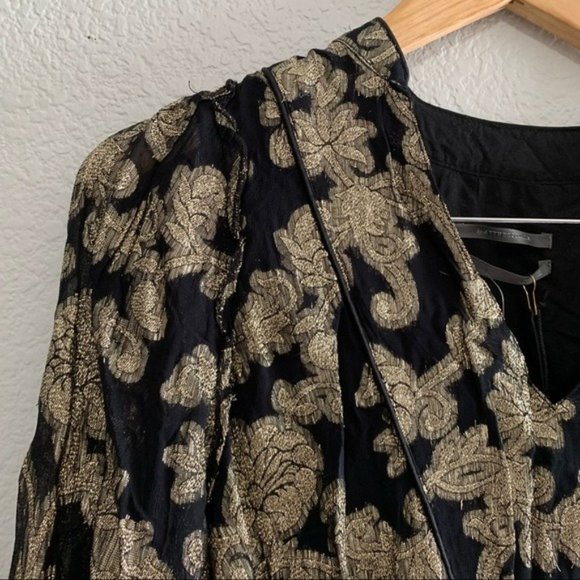 Anthropologie Floral Tunic Mini Dress - Picture 4 of 12